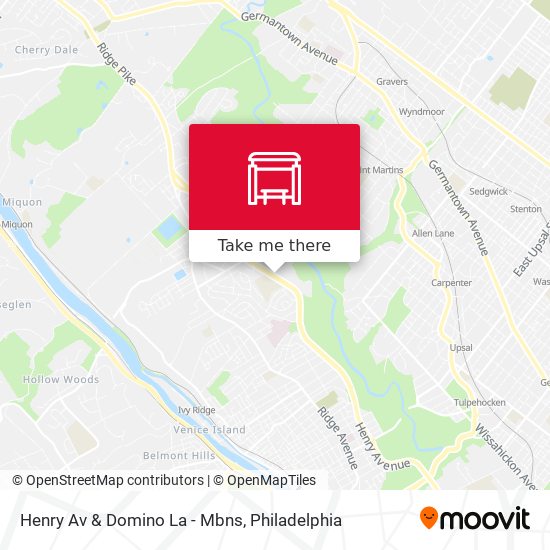 Henry Av & Domino La - Mbns map