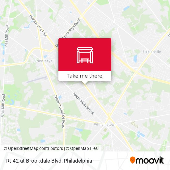 Mapa de Rt-42 at Brookdale Blvd