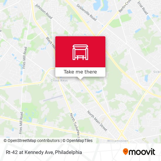 Rt-42 at Kennedy Ave map