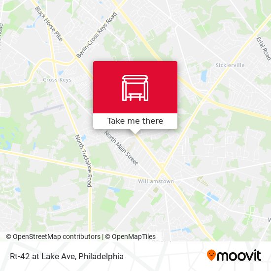 Mapa de Rt-42 at Lake Ave