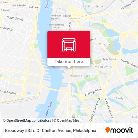 Mapa de Broadway 535's Of Chelton Avenue