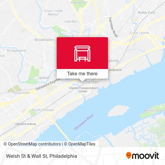 Welsh St & Wall St map