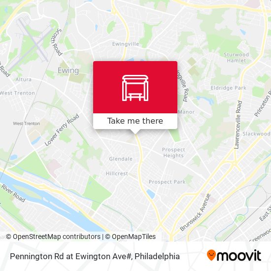Pennington Rd at Ewington Ave# map