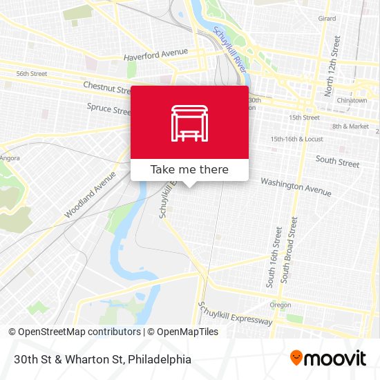 Mapa de 30th St & Wharton St