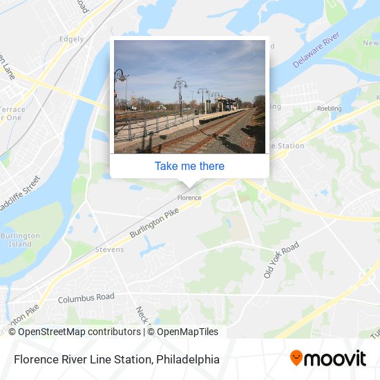 Mapa de Florence River Line Station