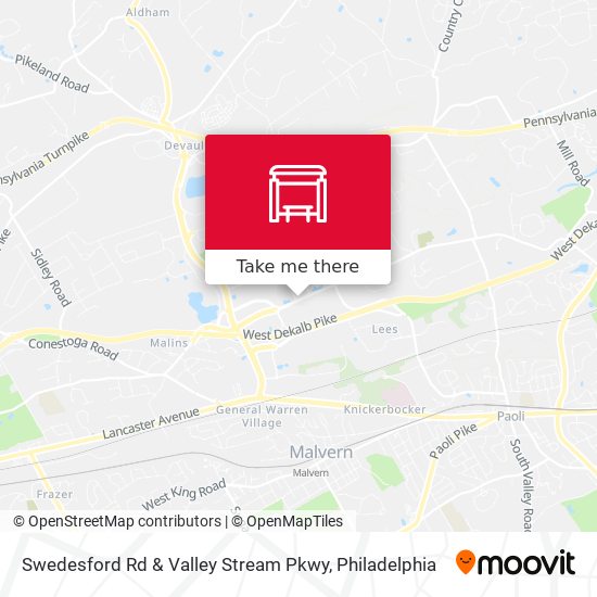 Mapa de Swedesford Rd & Valley Stream Pkwy