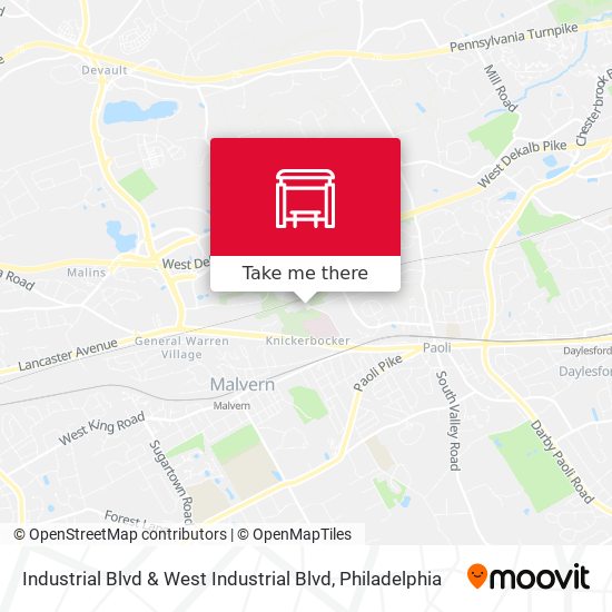 Mapa de Industrial Blvd & West Industrial Blvd