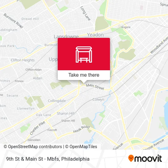 Mapa de 9th St & Main St - Mbfs