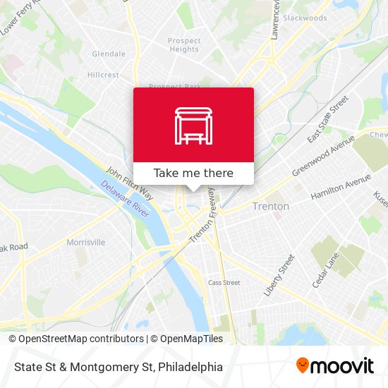 State St & Montgomery St map