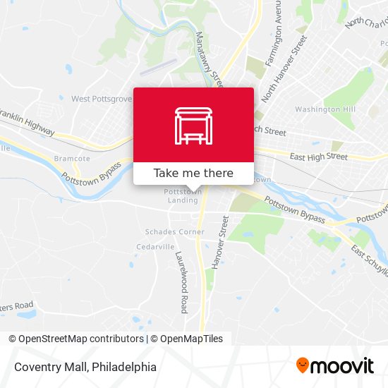 Coventry Mall map