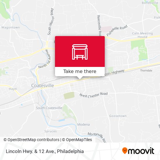 Mapa de Lincoln Hwy. & 12 Ave.