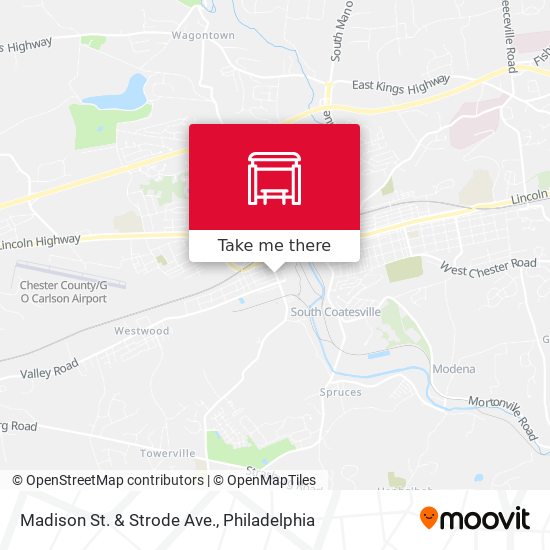 Mapa de Madison St. & Strode Ave.