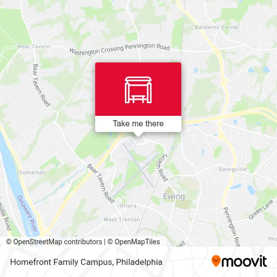 Homefront Family Campus map