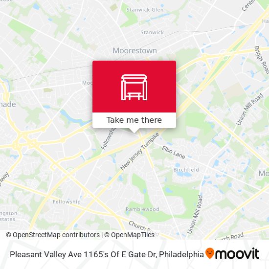 Pleasant Valley Ave 1165's Of E Gate Dr map