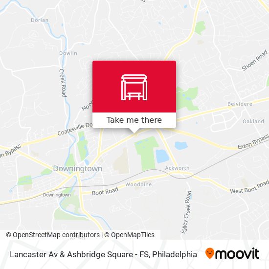 Lancaster Av & Ashbridge Square - FS map