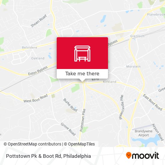 Pottstown Pk & Boot Rd map