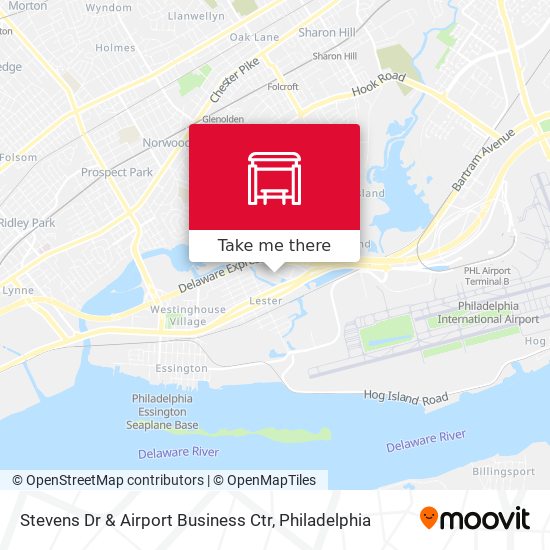 Mapa de Stevens Dr & Airport Business Ctr