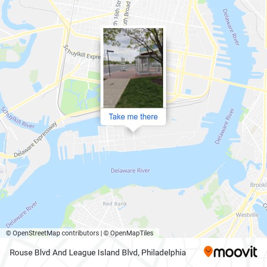 Rouse Blvd And League Island Blvd map