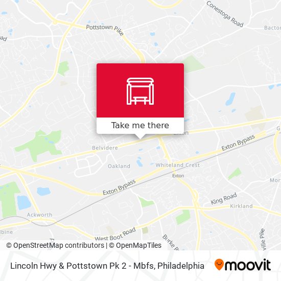 Mapa de Lincoln Hwy & Pottstown Pk 2 - Mbfs
