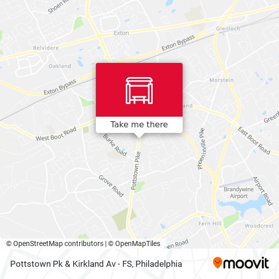 Pottstown Pk & Kirkland Av - FS map