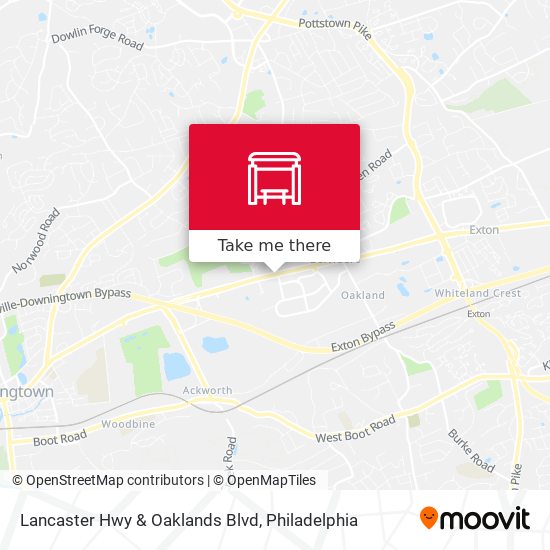 Mapa de Lancaster Hwy & Oaklands Blvd
