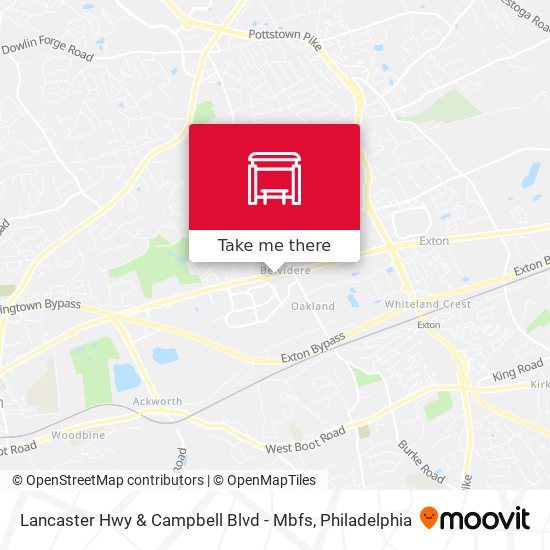 Lancaster Hwy & Campbell Blvd - Mbfs map
