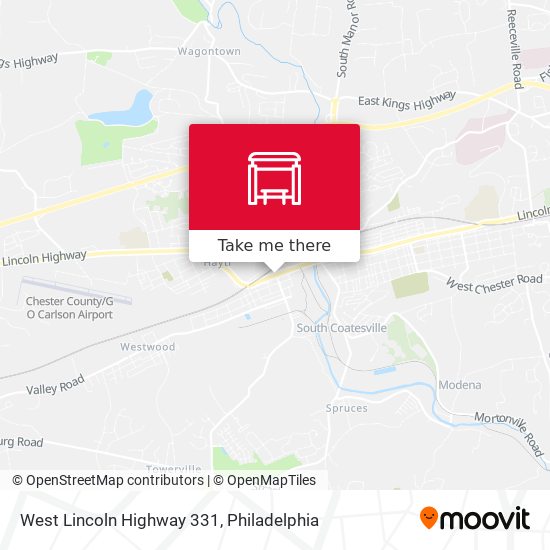 Mapa de West Lincoln Highway 331