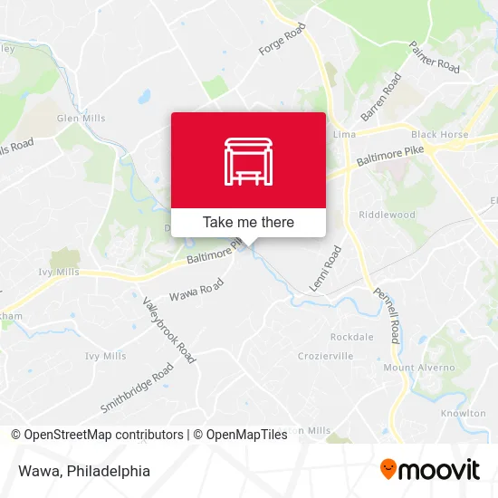 Wawa map