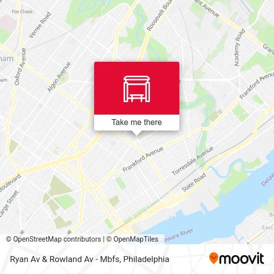 Ryan Av & Rowland Av - Mbfs map