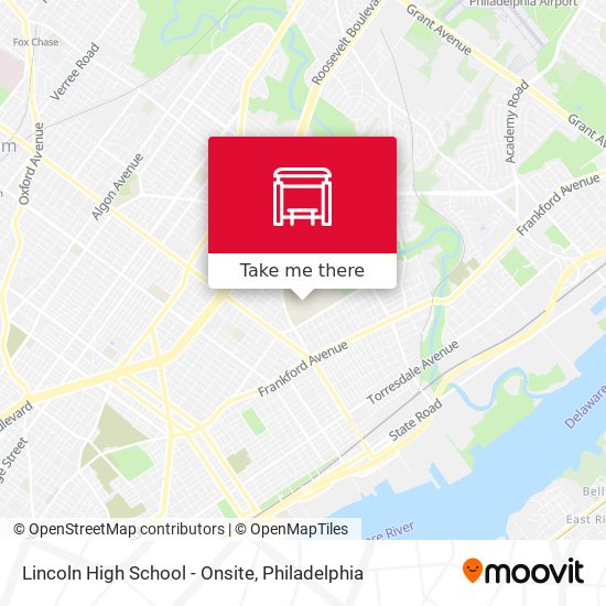 Mapa de Lincoln High School - Onsite