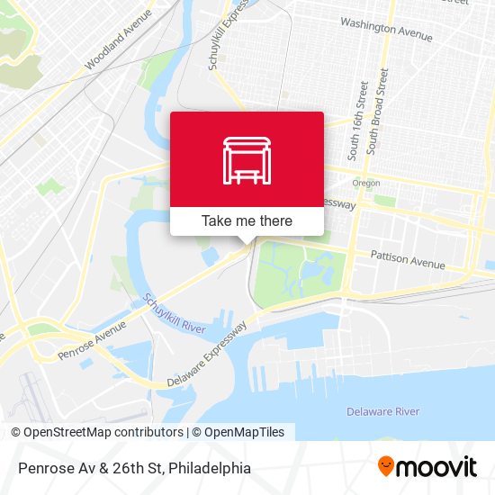 Mapa de Penrose Av & 26th St