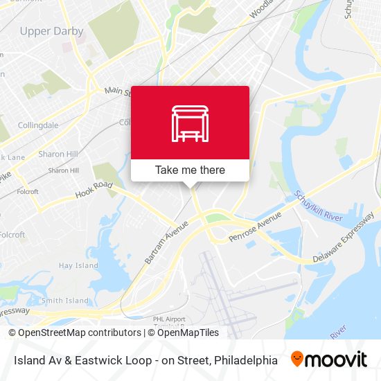 Mapa de Island Av & Eastwick Loop - on Street