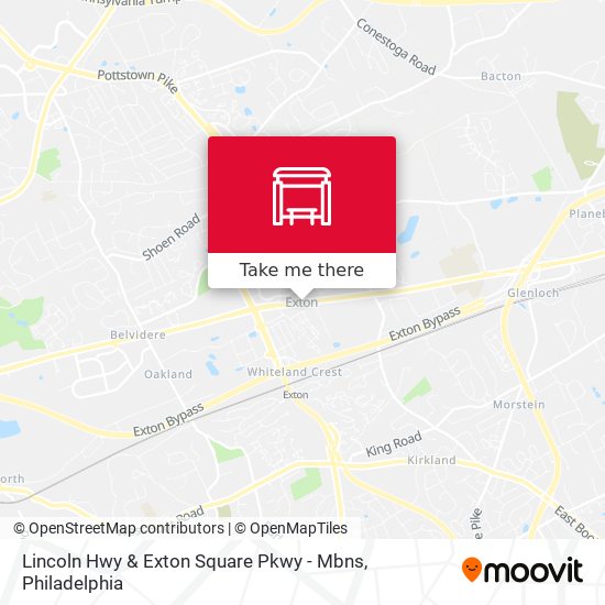 Mapa de Lincoln Hwy & Exton Square Pkwy - Mbns