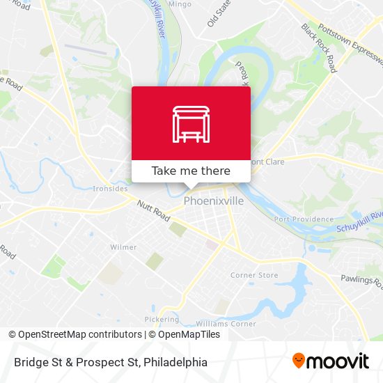 Mapa de Bridge St & Prospect St