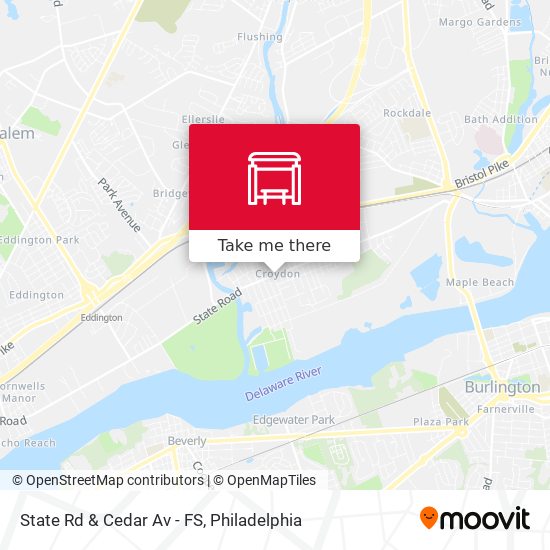 State Rd & Cedar Av - FS map