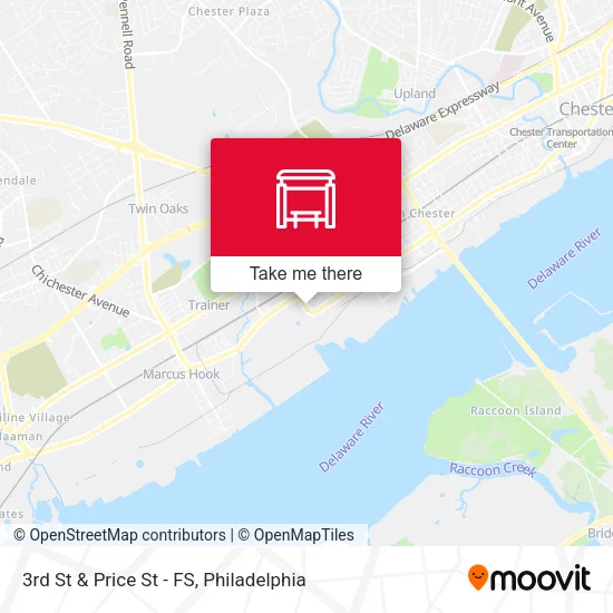 3rd St & Price St - FS map
