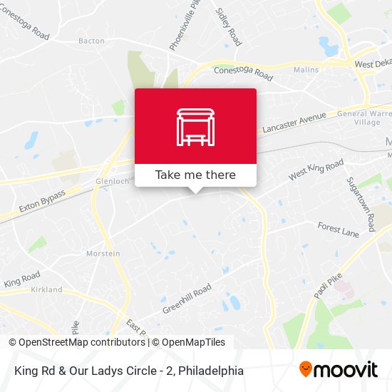 King Rd & Our Ladys Circle - 2 map