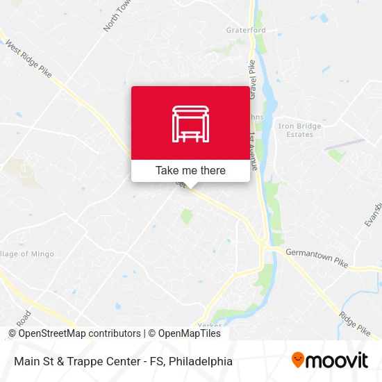 Main St & Trappe Center - FS map