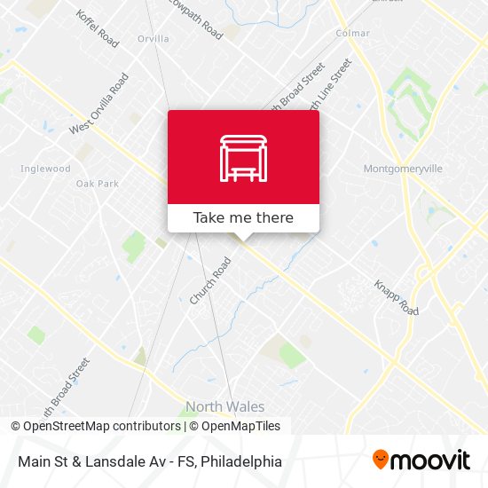 Main St & Lansdale Av - FS map