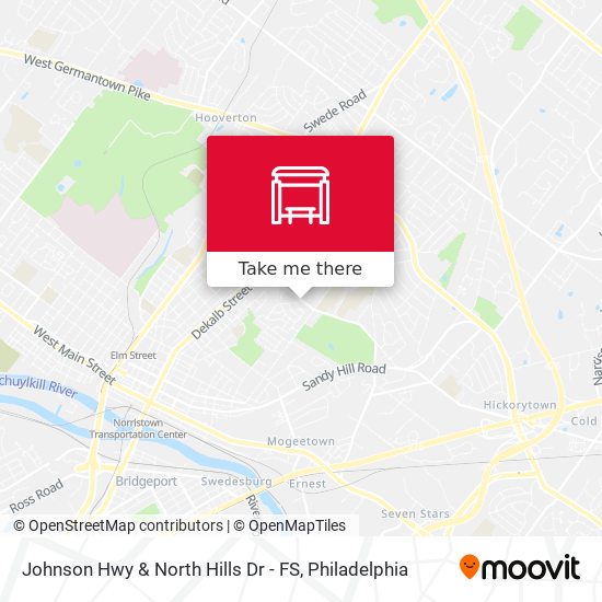 Mapa de Johnson Hwy & North Hills Dr - FS