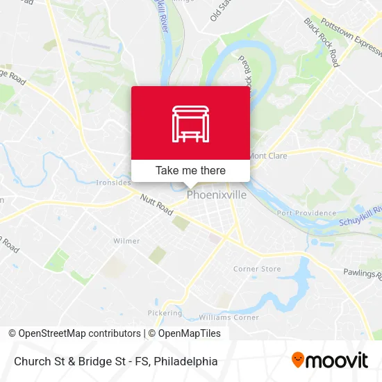 Church St & Bridge St - FS map