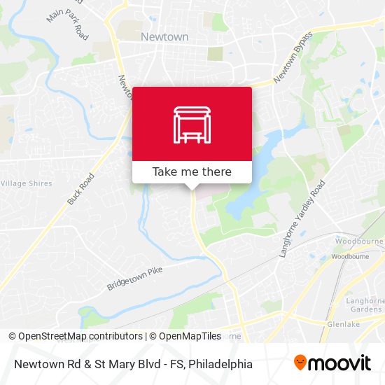 Newtown Rd & St Mary Blvd - FS map