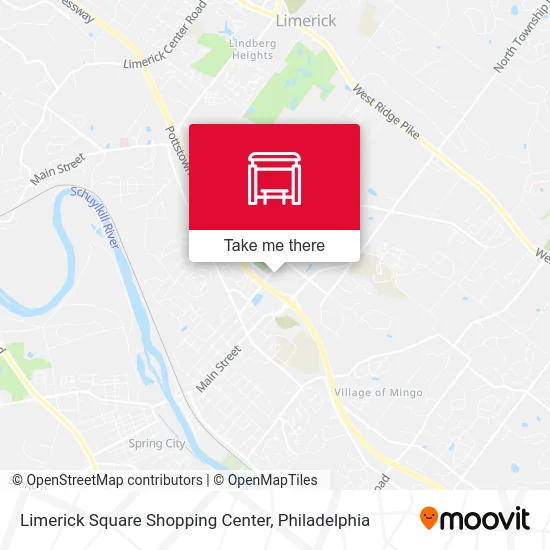 Limerick Square Shopping Center map