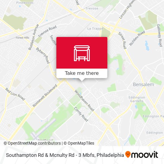Southampton Rd & Mcnulty Rd - 3 Mbfs map