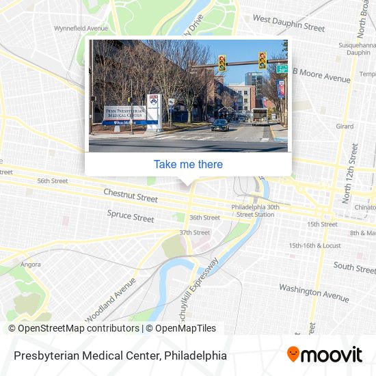 Mapa de Presbyterian Medical Center