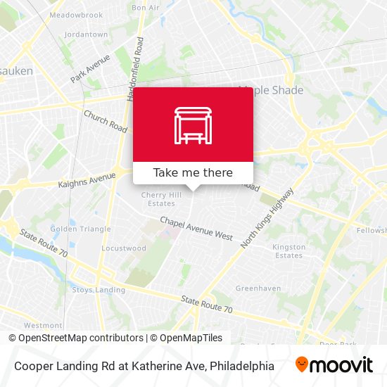 Cooper Landing Rd at Katherine Ave map