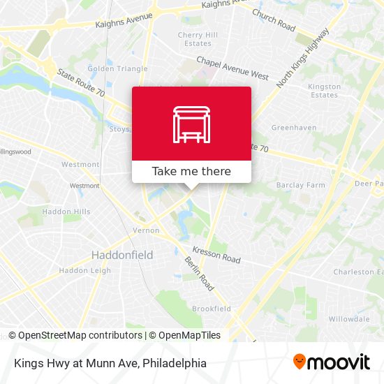Mapa de Kings Hwy at Munn Ave