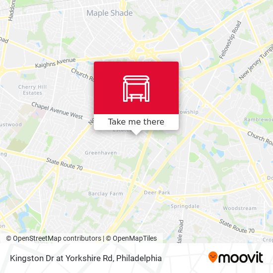 Mapa de Kingston Dr at Yorkshire Rd