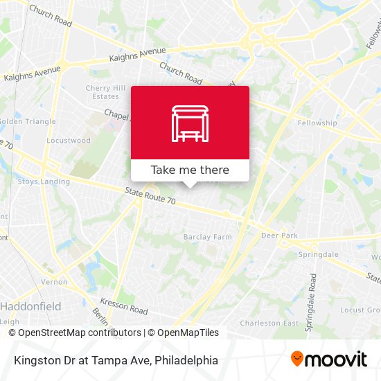 Mapa de Kingston Dr at Tampa Ave