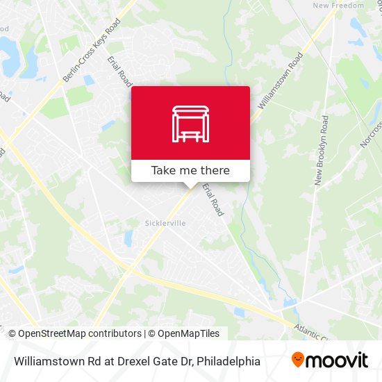 Williamstown Rd at Drexel Gate Dr map
